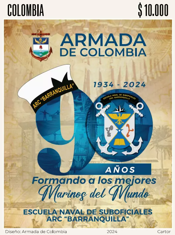 Escuela ARC Barranquilla 90 años