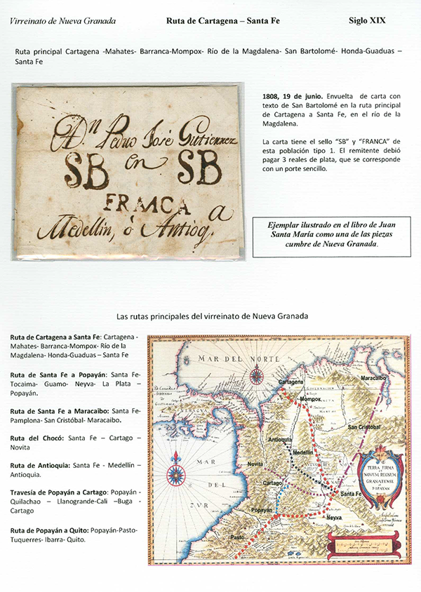 Correo Terrestre Colonial en América-Jesús Sitja