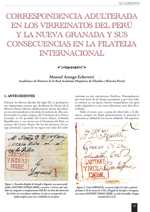 Correspondencia Adulterada Conferencia-Manuel Arango
